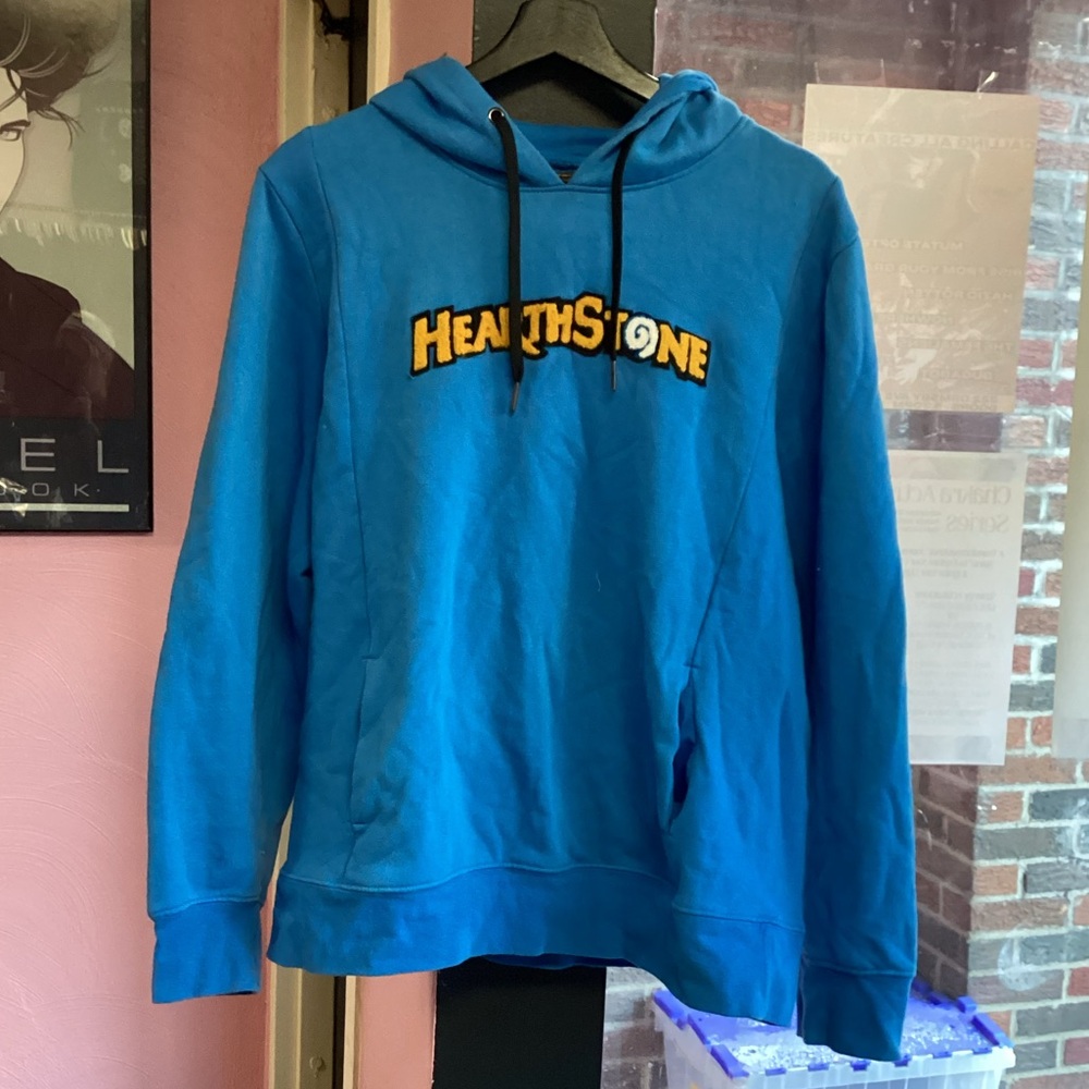 Men’s Blue Hearthstone Hoodie